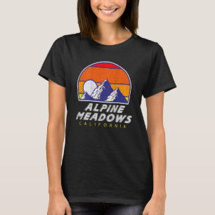 Camiseta Alpine Meadows, California - Estados Unidos Estaci
