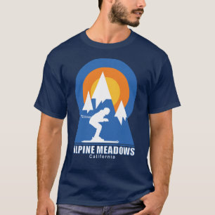 Camiseta Alpine Meadows Ski Sunset T-Shirt