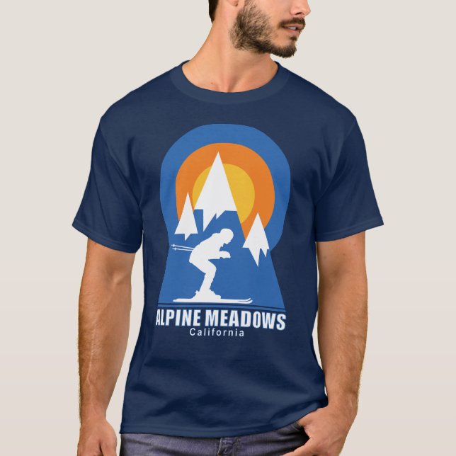 Camiseta Alpine Meadows Ski Sunset T-Shirt (Anverso)