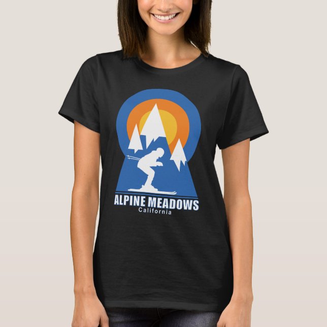 Camiseta Alpine Meadows Ski Sunset T-Shirt (Anverso)