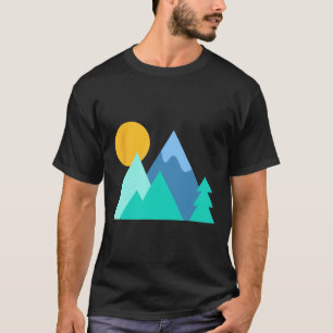Camiseta Alpinismo Alpino No Me Olvides Esquí Flor De Monta