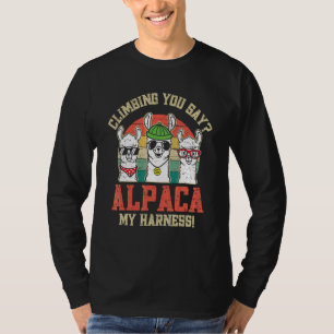 Camiseta Alpinismo Dice Alpaca Mi Arnés
