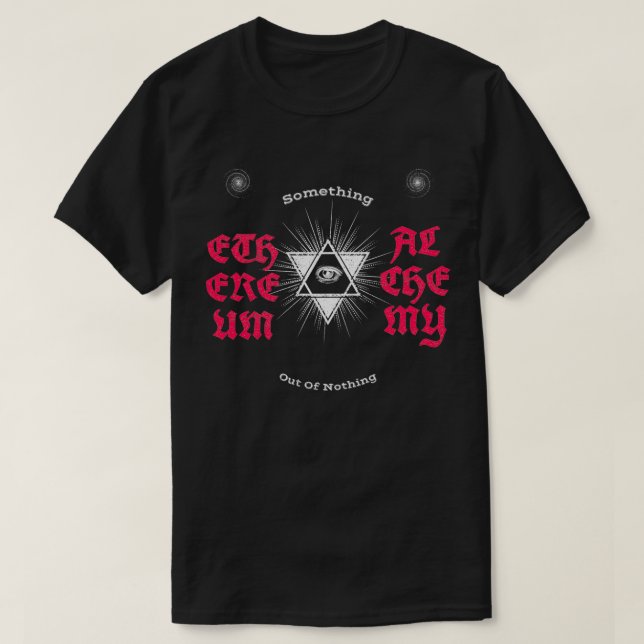 CAMISETA ALQUEMA DEL ETEREO (Diseño del anverso)