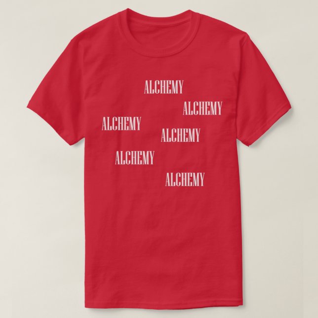 CAMISETA ALQUEMIA 62 (Diseño del anverso)