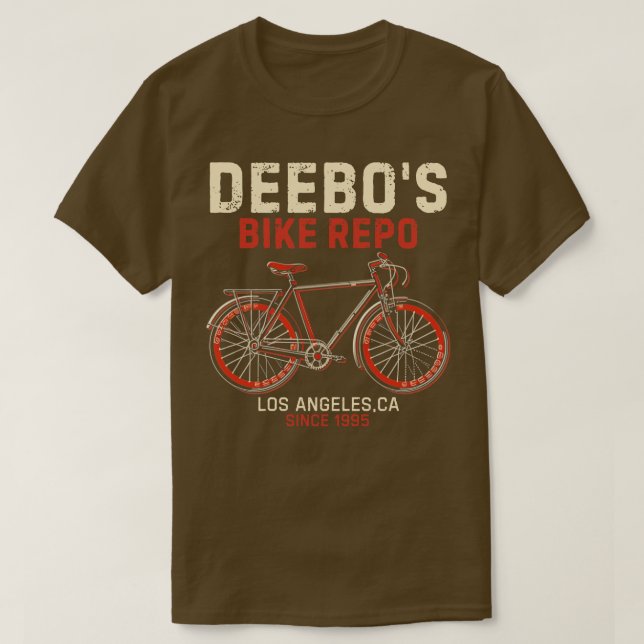 Camiseta Alquiler de bicicletas Deebo película del viernes  (Diseño del anverso)
