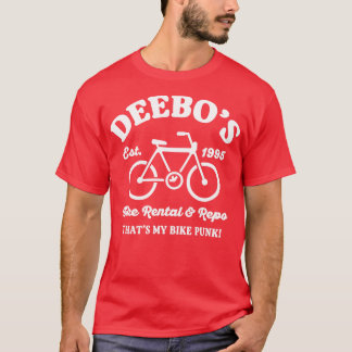 Camiseta Alquiler de bicicletas Deebos y repo