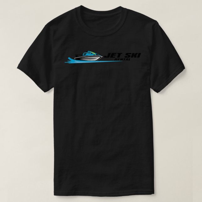 Camiseta Alquiler de motos acuáticas (Diseño del anverso)