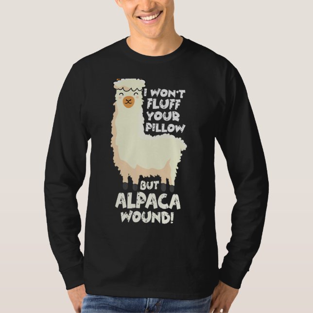 Camiseta Alquiler De Murida De Cuidados De Heridas De Alpac (Anverso)