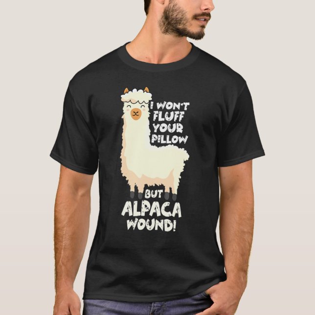 Camiseta Alquiler De Murida De Cuidados De Heridas De Alpac (Anverso)