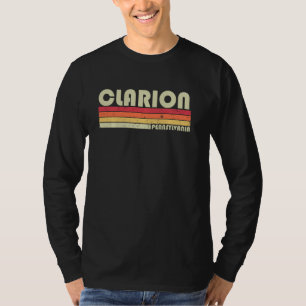 Camiseta Alquiler de raíces en la ciudad graciosa de Clario