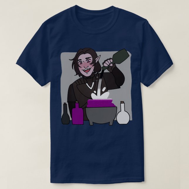 Camiseta Alquimia asexual de Fennorian (Diseño del anverso)