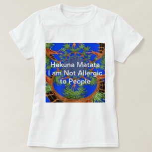 Camiseta Alquimia de Acacia: No soy alérgico al arte popula