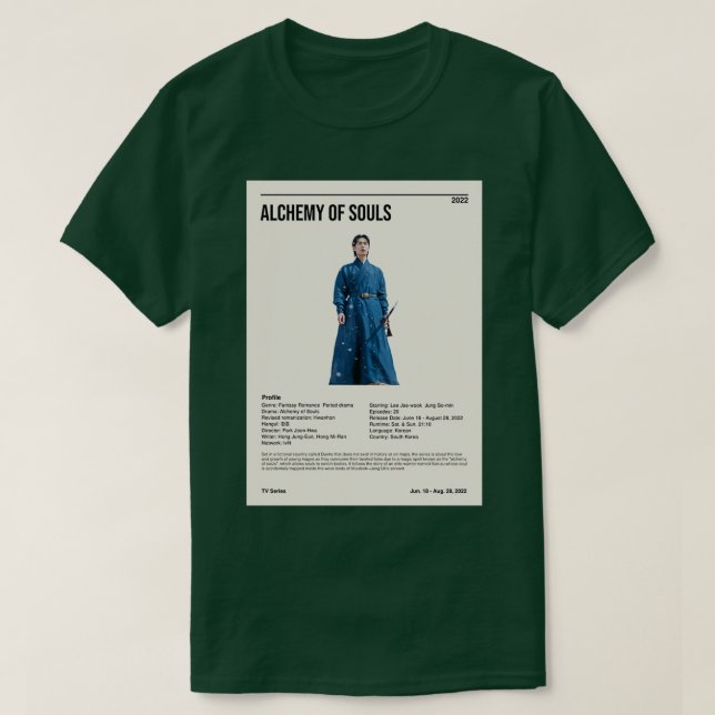 Camiseta Alquimia de almas 2022 kdrama 10 (Diseño del anverso)