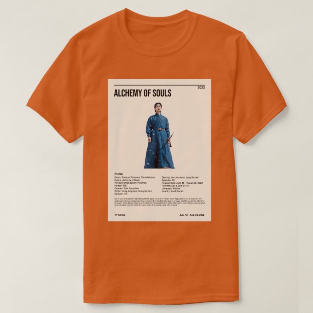 Camiseta Alquimia de almas 2022 kdrama 6 (Diseño del anverso)