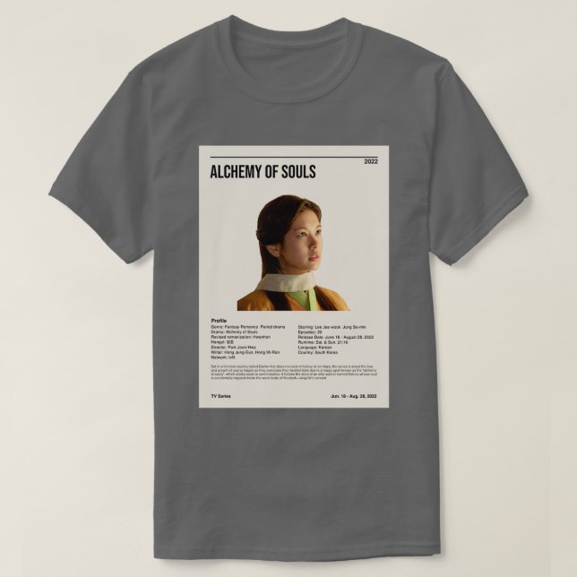 Camiseta Alquimia de almas 2022 kdrama 8 (Diseño del anverso)