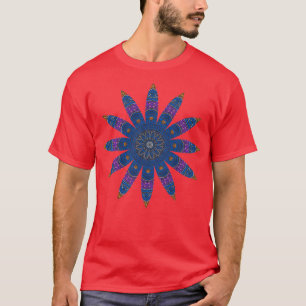 Camiseta Alquimia de flor grande
