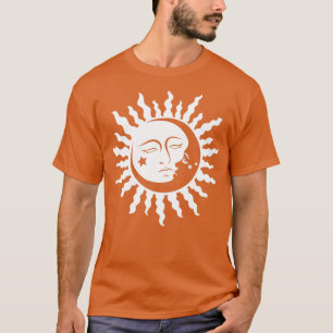 Camiseta Alquimia de luna de sol Astrología Brujería Diseño