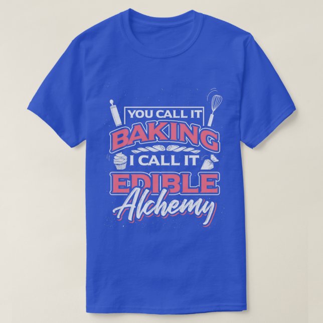 Camiseta Alquimia de torta (Diseño del anverso)