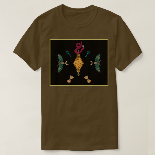 Camiseta Alquimia del alma para brujas (Diseño del anverso)
