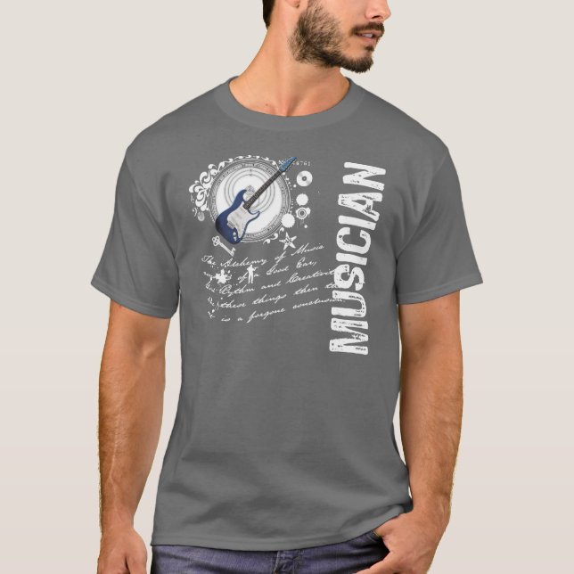 Camiseta Alquimia del músico (Anverso)