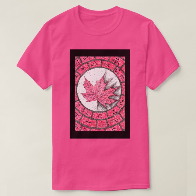 Camiseta Alquimia estacional (Diseño del anverso)