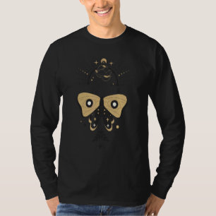 Camiseta Alquimia mística de la mariposa estilo boho
