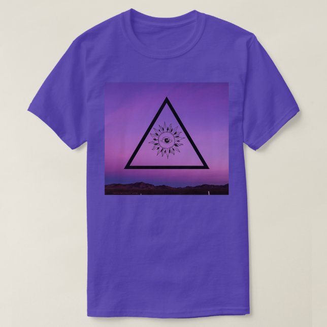 Camiseta Alquimia solar (Diseño del anverso)