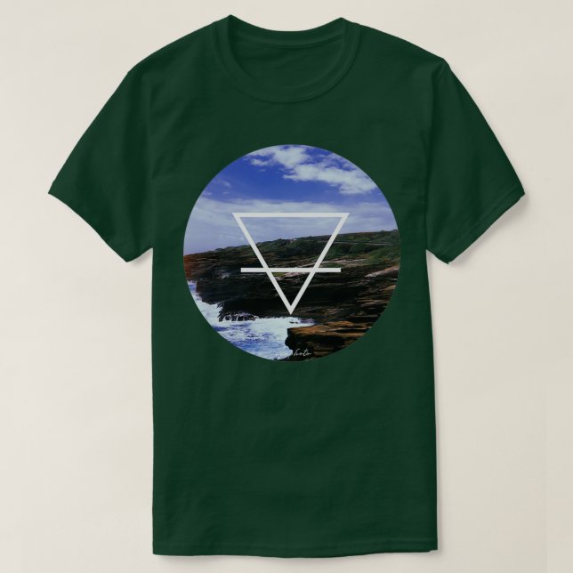 Camiseta Alquimia Tierra (Diseño del anverso)
