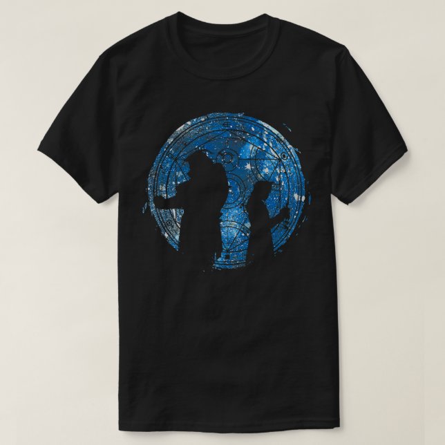 CAMISETA ALQUÍMICO DE SILHOUETTE (Diseño del anverso)