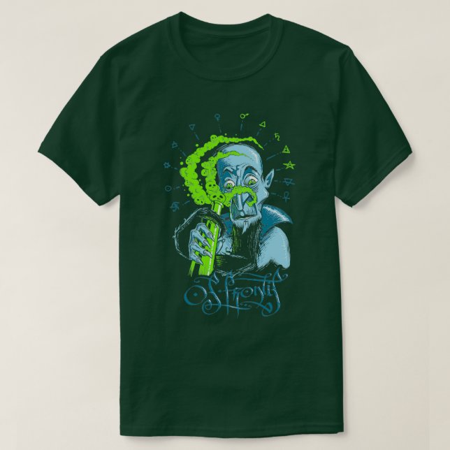 Camiseta Alquimista (Diseño del anverso)