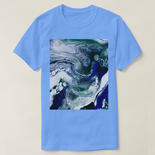 Camiseta Alquimista azul (Diseño del anverso)