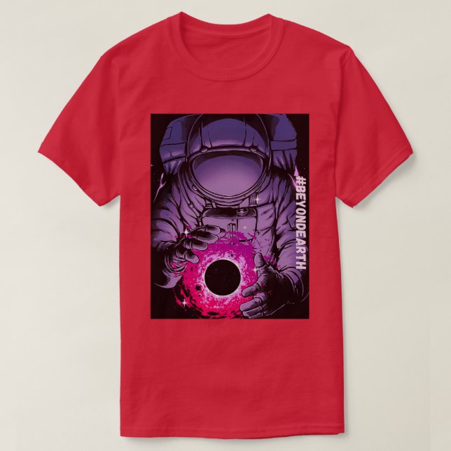Camiseta Alquimista espacial (Diseño del anverso)