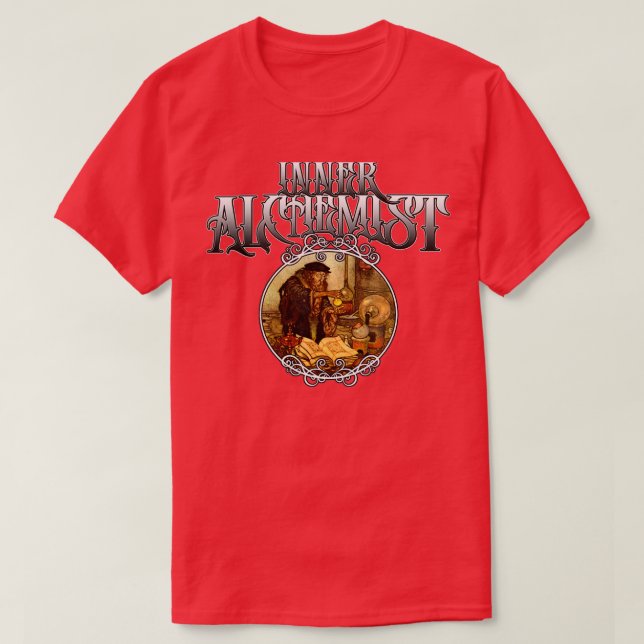 Camiseta Alquimista interior Alquimista Jungiana mítica Alq (Diseño del anverso)