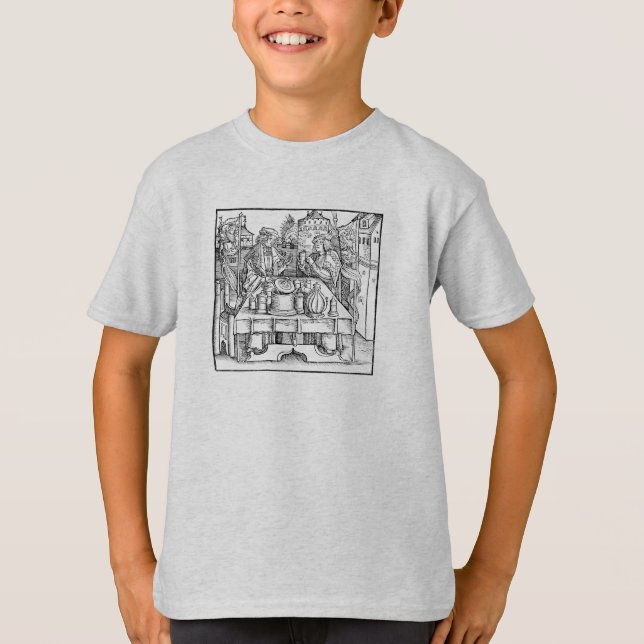 Camiseta Alquimista real en el castillo (Anverso)