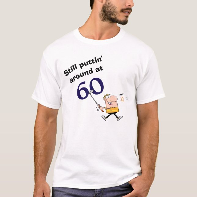Camiseta Alrededor De 60 Golf (Anverso)