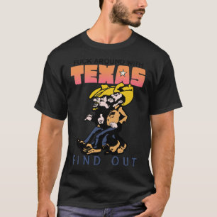 Camiseta Alrededor de Texas y descubra