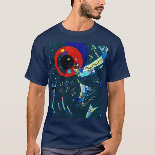 Camiseta Alrededor del círculo - Kandinsky (Anverso)