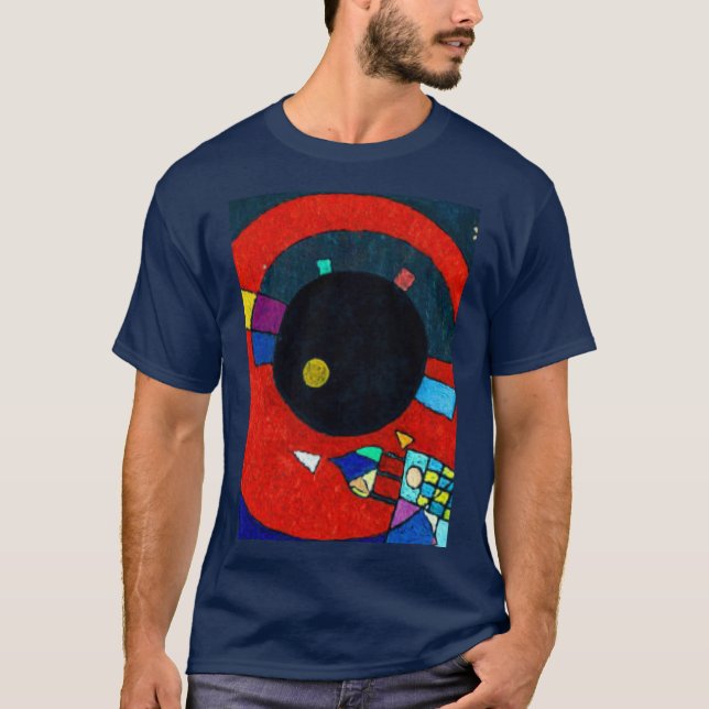 Camiseta Alrededor del círculo - Kandinsky (Anverso)