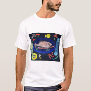 Camiseta Alrededor del pez, Paul Klee