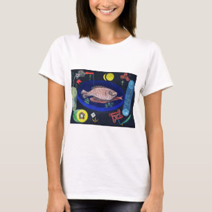 Camiseta Alrededor del pez, Paul Klee