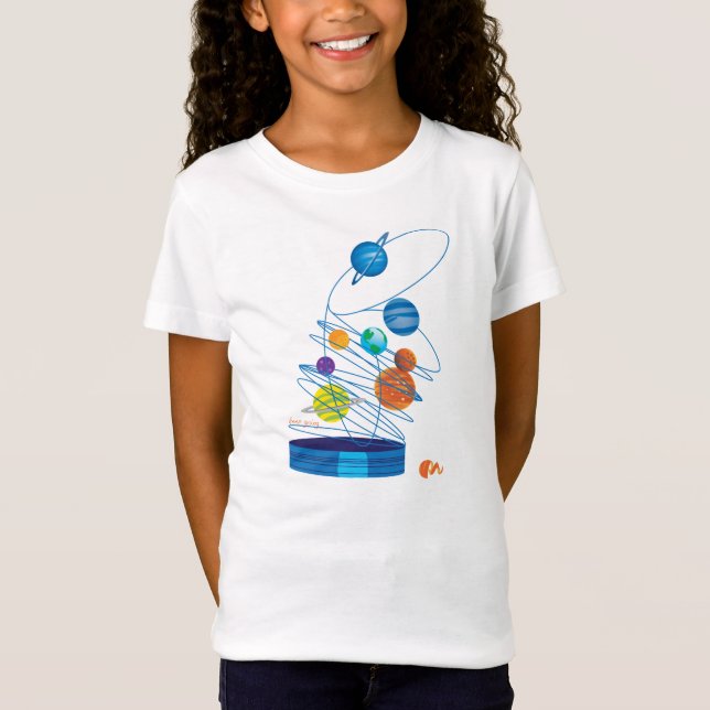 Camiseta Alrededor del universo (Anverso)