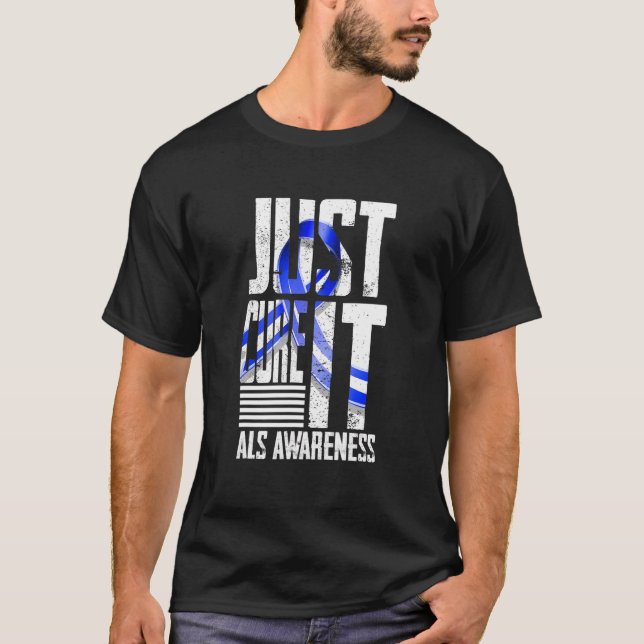 Camiseta Als Awareness Just Cure Als (Anverso)