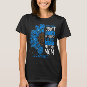 Camiseta ALS Awareness Ribbon Mom ALS Warrior
