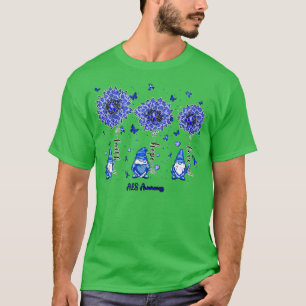 Camiseta ALS Conciencia gnomo fe esperanza girasol