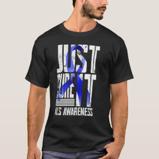 Camiseta ALS Conciencia Sólo Cure ALS