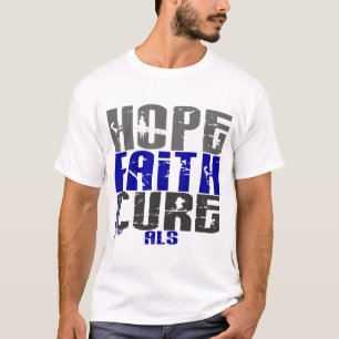CAMISETA ALS DE LA CURACIÓN DE FE DE LA ESPERANZA