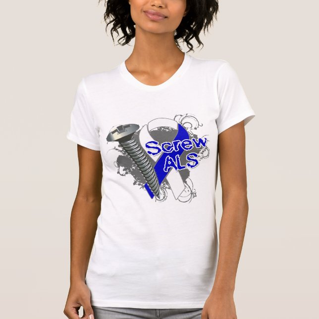 Camiseta ALS del tornillo (Anverso)