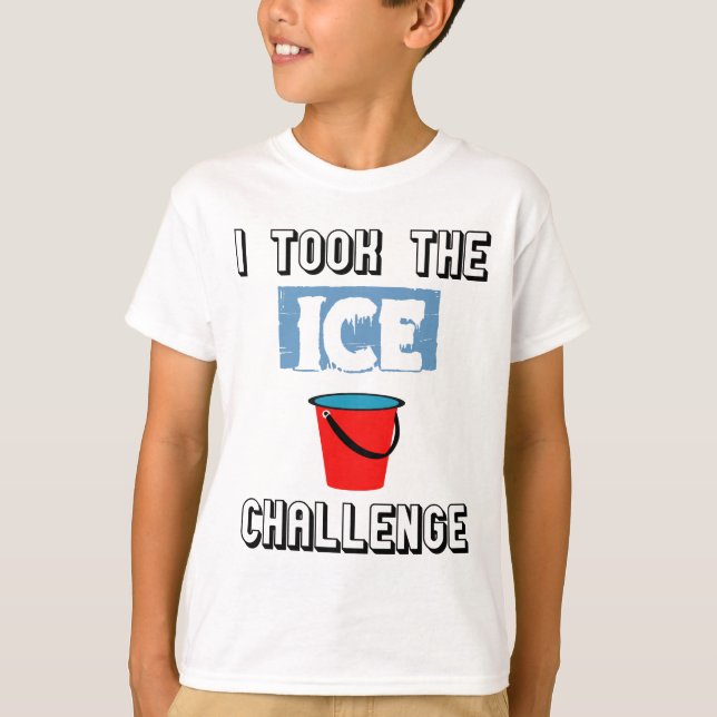 Camiseta ALS Ice Bucket Challenge (Anverso)