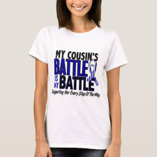 Camiseta ALS mi batalla demasiado 1 primo (femenino)
