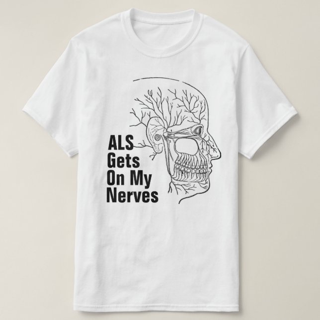 Camiseta ALS - Tee Shirt (Diseño del anverso)